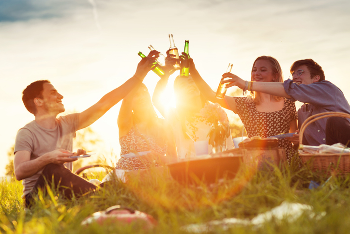 Picknick in der Region Zollernalb